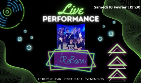 Groupe Rebord en concert Live dans votre bar à ambiance Le Repère Pont de Vaux