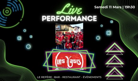 Les Yatis en concert dans votre Bar & restaurant Le Repère Pont de Vaux - samedi 11 mars